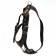 Leather harness "guard" on a felt, 3.6 cm, Osh 40-74 cm, og 95-110 cm, black