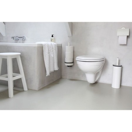 Brabantia Profile toilet paper holder, white color
