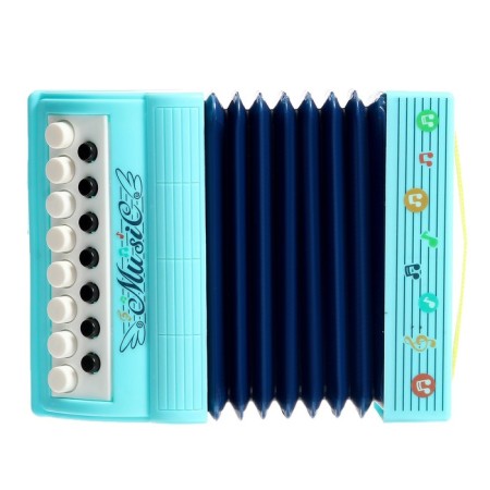Musical toy A accordion "Musical Explosion", 13 keys, works on batteries, MIX color-1