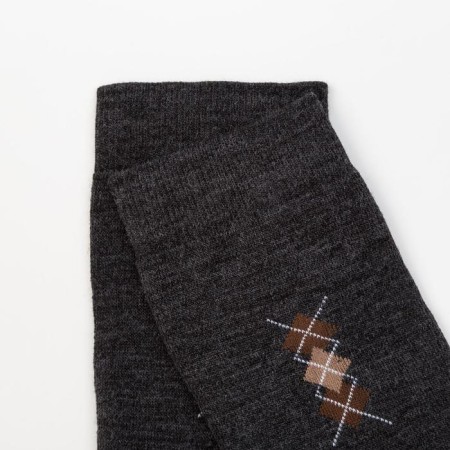 Male terrible socks, asphalt color, size 27-1