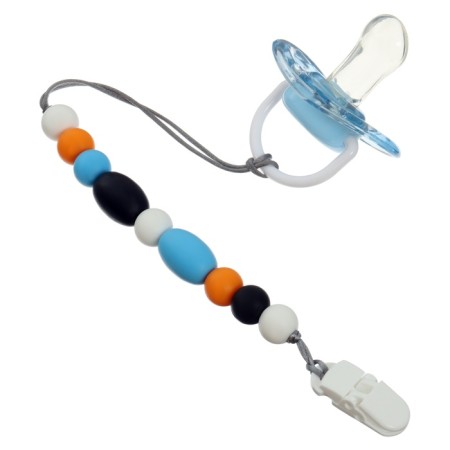 Silicone teether on the holder "Kit", Baby me-8
