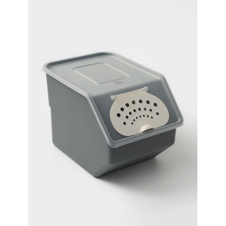Container for vegetables of the share, 11.2 l, 32.3 × 22 × 21.7 cm, beige color-5