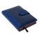Diary Lowed A6, 120 sheets in a cage, tinted cut, with a knife, PVC cover, mix
