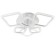 Causteen with DND "Assant" LED 80W 3 modes 3000-6000k white 63x66x8 cm Bayerlux