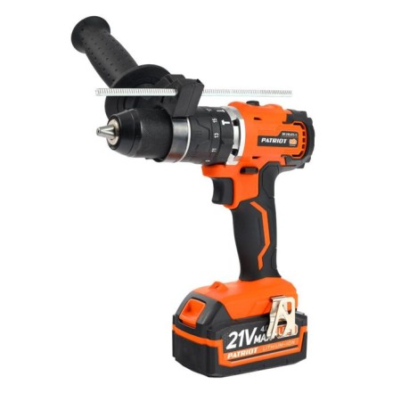 Drill-shuruvumvets Patriot Br216US-H, 21 V, 2X4 Ah, Li-Ion, 450 Nm, shock