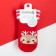 New Year's children's socks I am "deer", the color is red, 8-10 cm