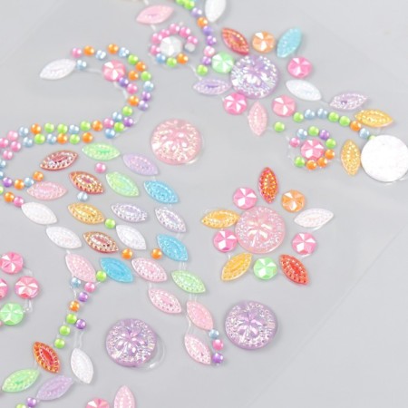 Sticker Plastic Ryza "Flamingo" mix 19x9 cm-3