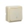 The circuit breaker of the passage Luazon Lighting "League", 10 A, 1 key, invoice, beige