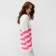Female jumper Minaku: Casual Collection Ecrury/Fuchsia color, size 46