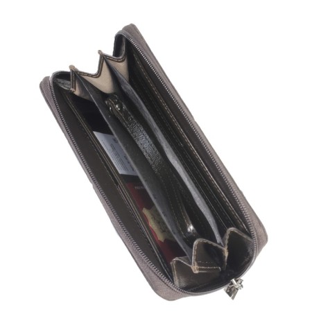 Wallet, lightning, brown dark rook-1