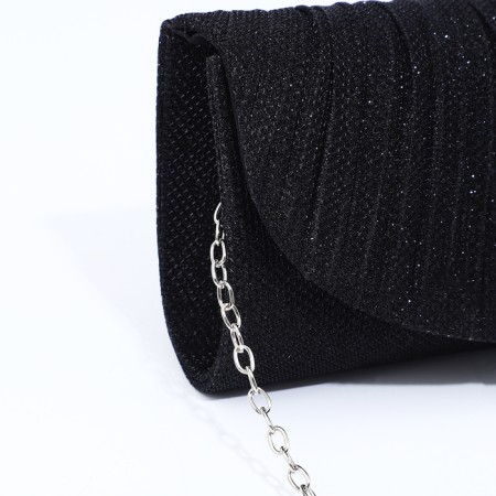 Magneta bag bag, long chain, black color-3