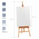 Molbert Floor Lira with an inclined rod gamma "Studio", 65.5*85*164 (225) cm, beech