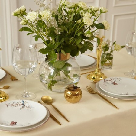 COZY 150*110 +/- 3cm tablecloth tablecloth, cell, pl. 192 g/m2, hl with VGMO-10
