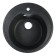 Kitchen is a kitchen from Zett Lab stone. 3/Q4, D = 510 mm, depth 19 cm, matte, black