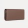 Women's wallet on magnets, brown color