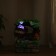 Fountain "Birds at the mill, a jug with a pattern" 10x14x19 cm (with backlight)