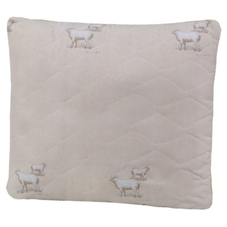 Pillow "Sheep's wool", size 70x70 cm, artificial tick