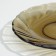 Alta Marea saucer, d = 16 cm, glass, haze