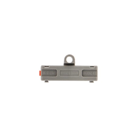 Terminal of QMS 222-421p Prooper 1 pole, with an mounting platform (0.08-4 mm²), gray (5 pcs./United) Rexant-4