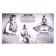 Metal puzzle “riddles of the great rulers”, a set of 3 pcs.