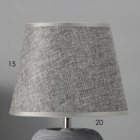 Traffic lamp with lampshade Risalux "Lumin", E14, 40 W, Gray, 20 × 20 × 30.5 cm-2