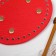 The basis for knitted products to the leatherette "oval" mix 9.5x12 cm