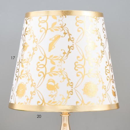 Table lamp "Burma" 1x60W E27 gold 20x20x40cm-2