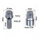 Secret Bolts Skyway, M12x1,25x28 cone, 5 beam, 1 cl, chromium, set 4 pcs