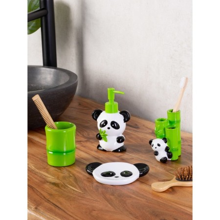 A glass for a panda toothbrush, color-1