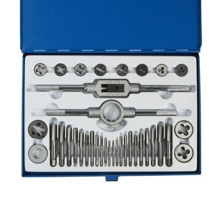 Set of taps and dies tundra, m3 - M16, 36 items-1