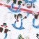 Gift bag "Snow Snowmen", p. 25 × 32 cm, organza