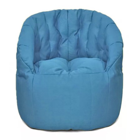 Chelsea chair, size 85x85 cm, fabric fabric, blue color