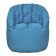 Chelsea chair, size 85x85 cm, fabric fabric, blue color