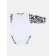 Body baby with a long sleeve Rant Milk-Aholic, height 68 cm, white color