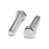 Bolt "Tundra Krep", with a hexagonal head, galvanized, Din933, M12x50 mm, 4 pcs