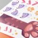 Sticker plastic interior color "cat paws" 30x60 cm