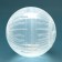 Ball for rodents "Pigger", 14.5 cm, transparent