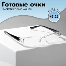 Ready glasses east 304, black color (+3.25)