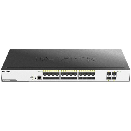 D-Link DGS-3000-28XS DGS-3000-28XS/B1A switch, controlled, 24x10/100/1000Base-X