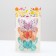A butterfly for decor and floristry, on a clothespin, plastic, mix, 1 pc., 5 cm and 8 cm