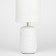 RIVOLI RAMONA 1CHA14, 40 watts ceramics white with a lampshade