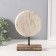 Polystone souvenir "Two gold owls on a branch" 5x12x20 cm