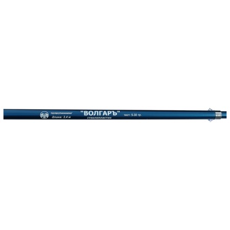 Spinning telescopic "Volgar", test 5-30 g, length 2.4 m-2