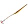 Vertical Winter Lucky John Double Blade with a chain and a tee, 4.5 cm, GC blister