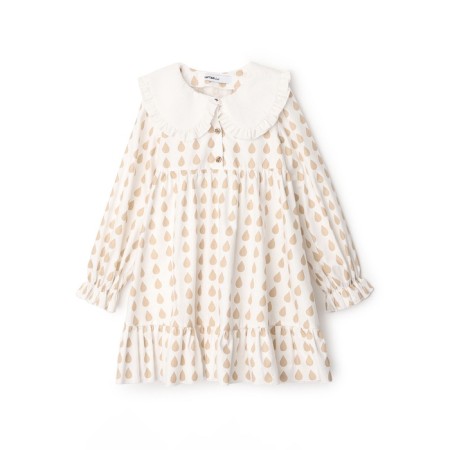 Baby dress with collar Kaftan "Drive", r.30 (98-104 cm)