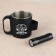 Tourist mug with a flashlight "Go on a campaign", 170 ml