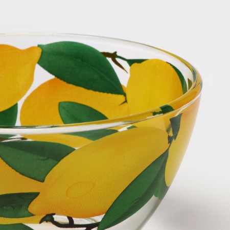 Lemon salad bowl, glass, small, 250 ml-3