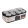 Jogurtnitsa Centek CT-1443, 30 W, 0.2 l, 8 containers, glass, timer, display, gray-hourly