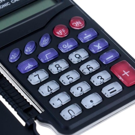 Pocket calculator, 8-bit, KK-328, with a melody-3