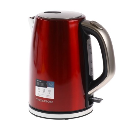 Electric kettle Thomson K30e-4001, metal, 1.7 l, 2000 watts, red-1